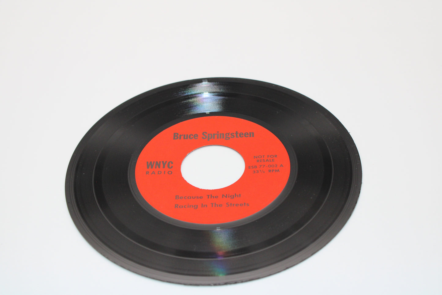Bruce Springsteen Outside the Seven Eleven Store - 7" Unofficial Vinyl EP Live 1977 WNYC Radio