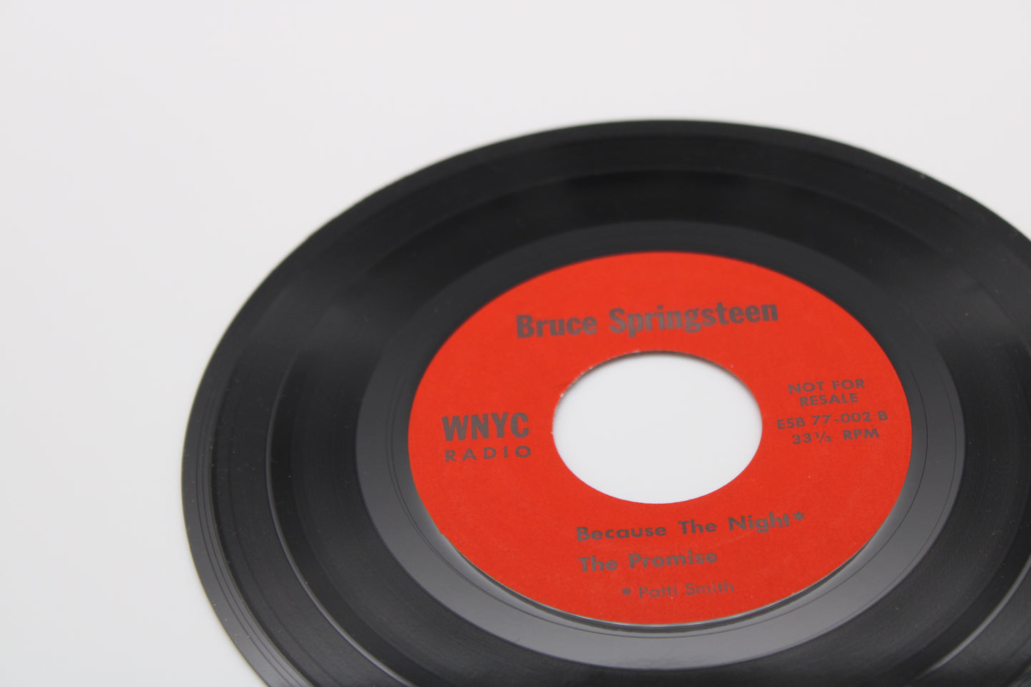 Bruce Springsteen Outside the Seven Eleven Store - 7" Unofficial Vinyl EP Live 1977 WNYC Radio