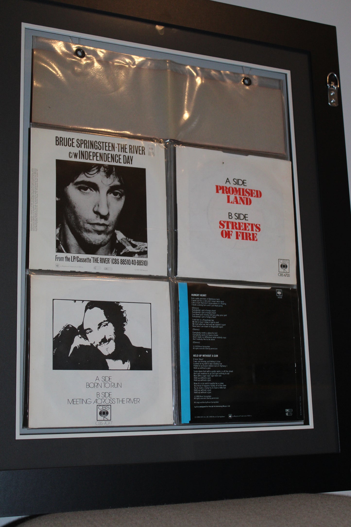 Bruce Springsteen "Springsteen Pack" Four 45 Records - One of a Kind Collectible