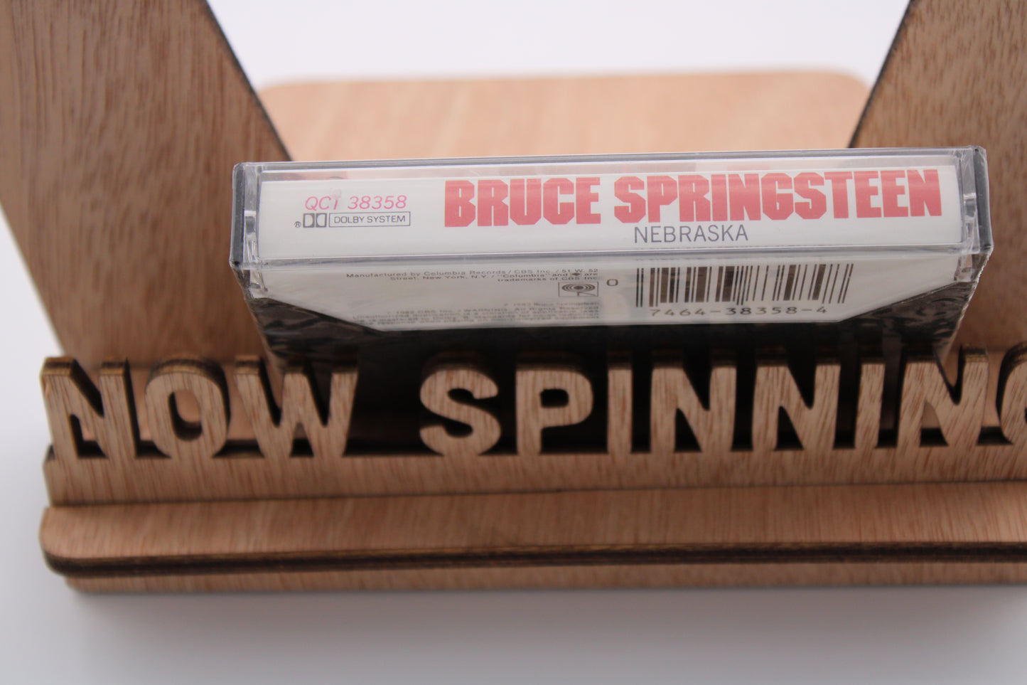 Bruce Springsteen SEALED - Nebraska album Columbia CBS Cassette Dolby System 1982