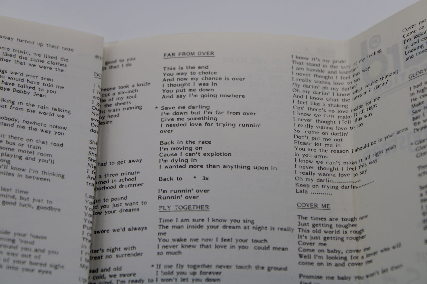 Bruce Springsteen - Born in the USA Cassette Tape - Billboard Collection - Memorabilia