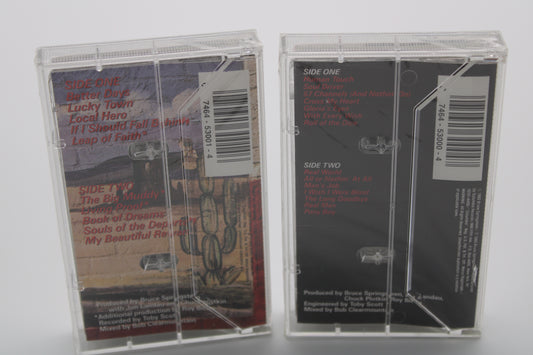 Bruce Springsteen - SEALED - Human Touch & Lucky Town ALBUMS - 2 Cassettes Sealed & Near Mint