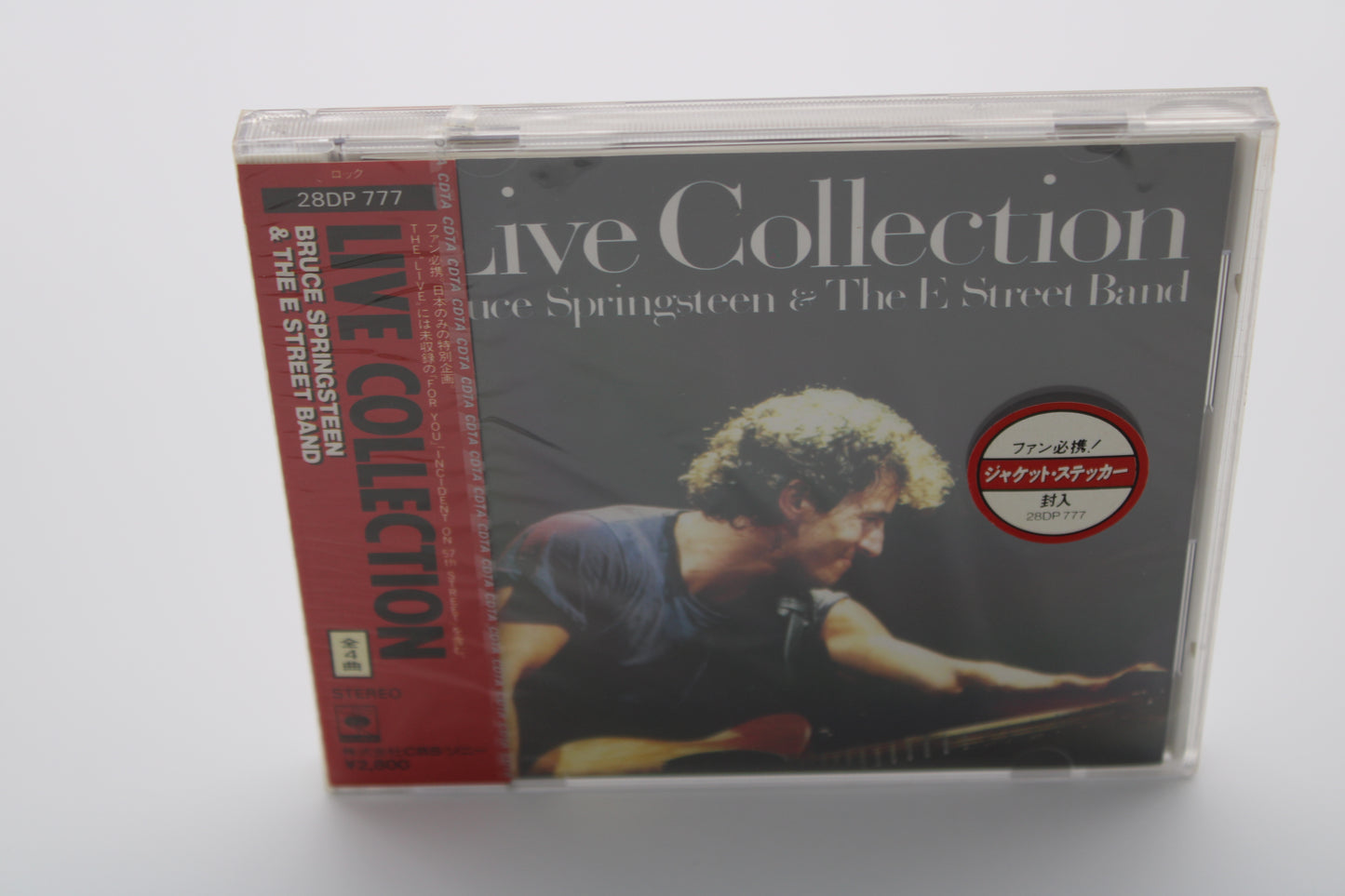 Springsteen SEALED Live Collection & Live Collection II - CDs Sealed - 2 Japan CD Releases