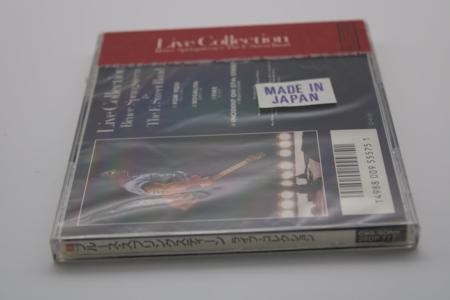 Springsteen SEALED Live Collection & Live Collection II - CDs Sealed - 2 Japan CD Releases
