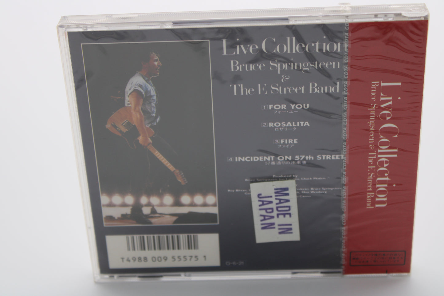 Springsteen SEALED Live Collection & Live Collection II - CDs Sealed - 2 Japan CD Releases