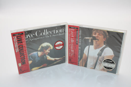 Springsteen SEALED Live Collection & Live Collection II - CDs Sealed - 2 Japan CD Releases