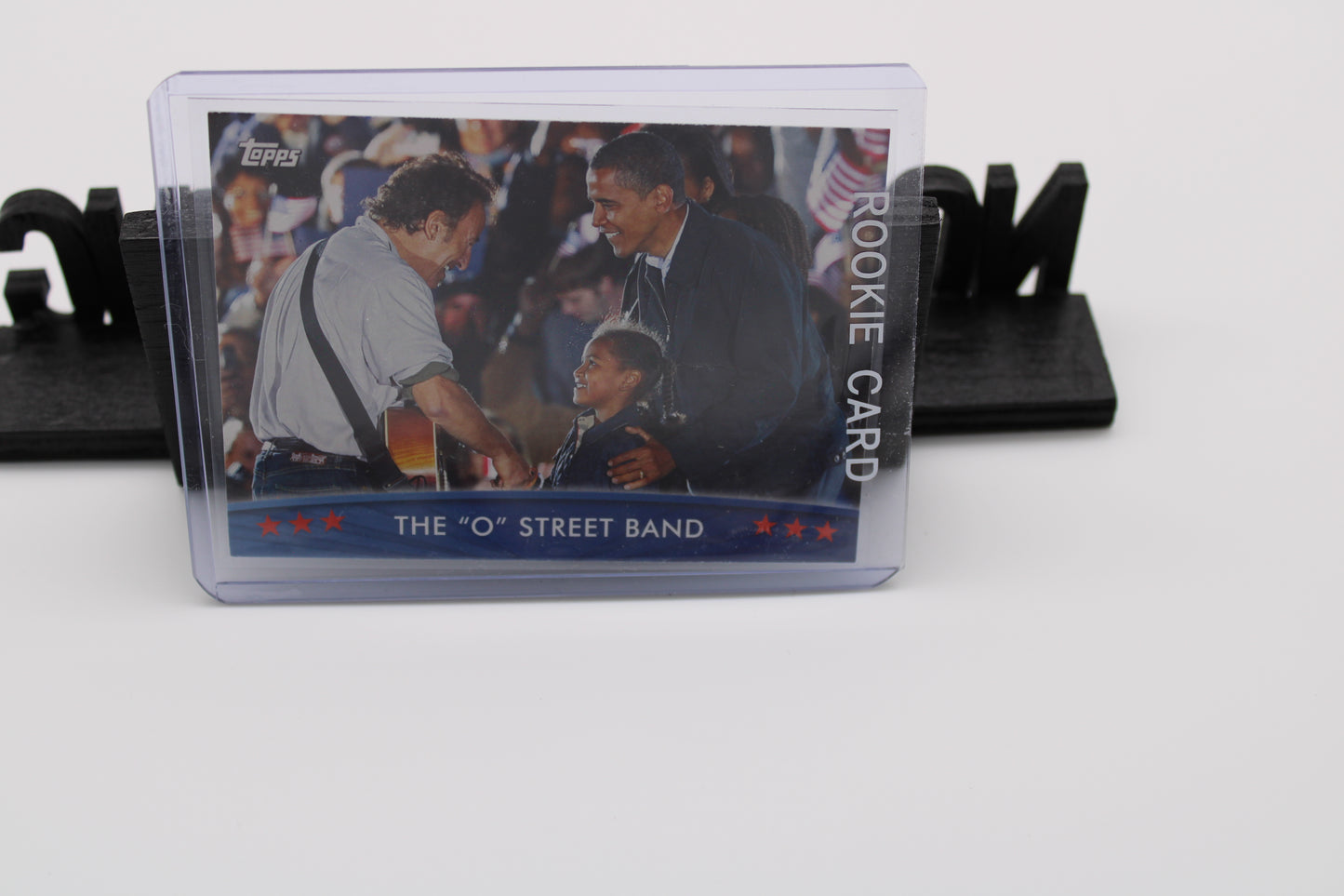 Bruce Springsteen 2008 Topps Trading Card - The Only Commercial Trading Card of Springsteen