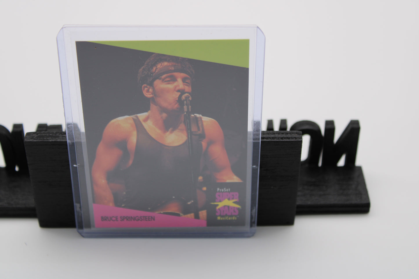 Bruce Springsteen Pro Set Super Stars Trading Card UK EDITION - 1991 Cards #133