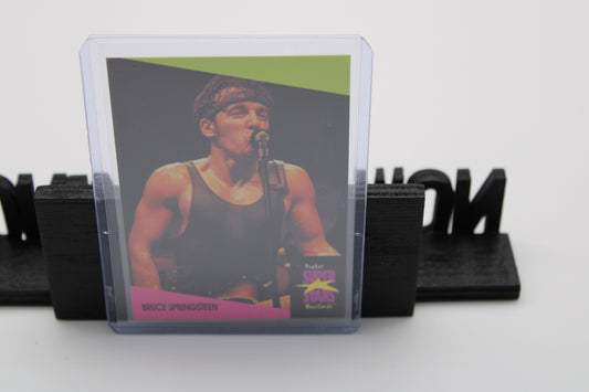 Bruce Springsteen Pro Set Super Stars Trading Card UK EDITION - 1991 Cards #133