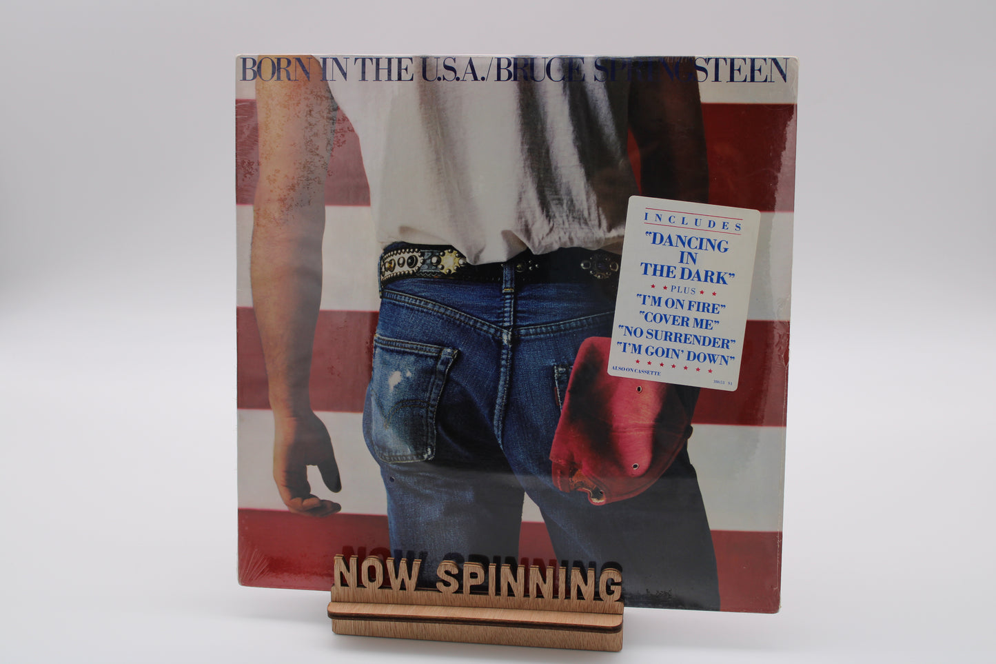 Bruce Springsteen SEALED Born in the USA Original Sealed 1984 Release White Hype - Vinyl