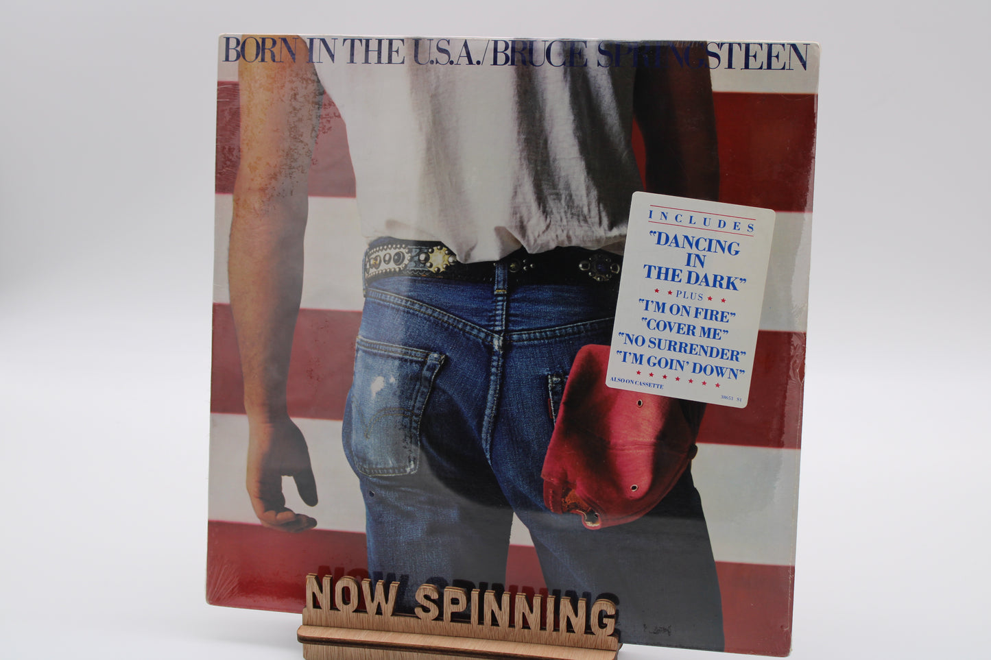 Bruce Springsteen SEALED Born in the USA Original Sealed 1984 Release White Hype - Vinyl