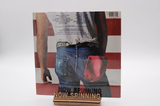 Bruce Springsteen SEALED Born in the USA Original Sealed 1984 Release White Hype - Vinyl