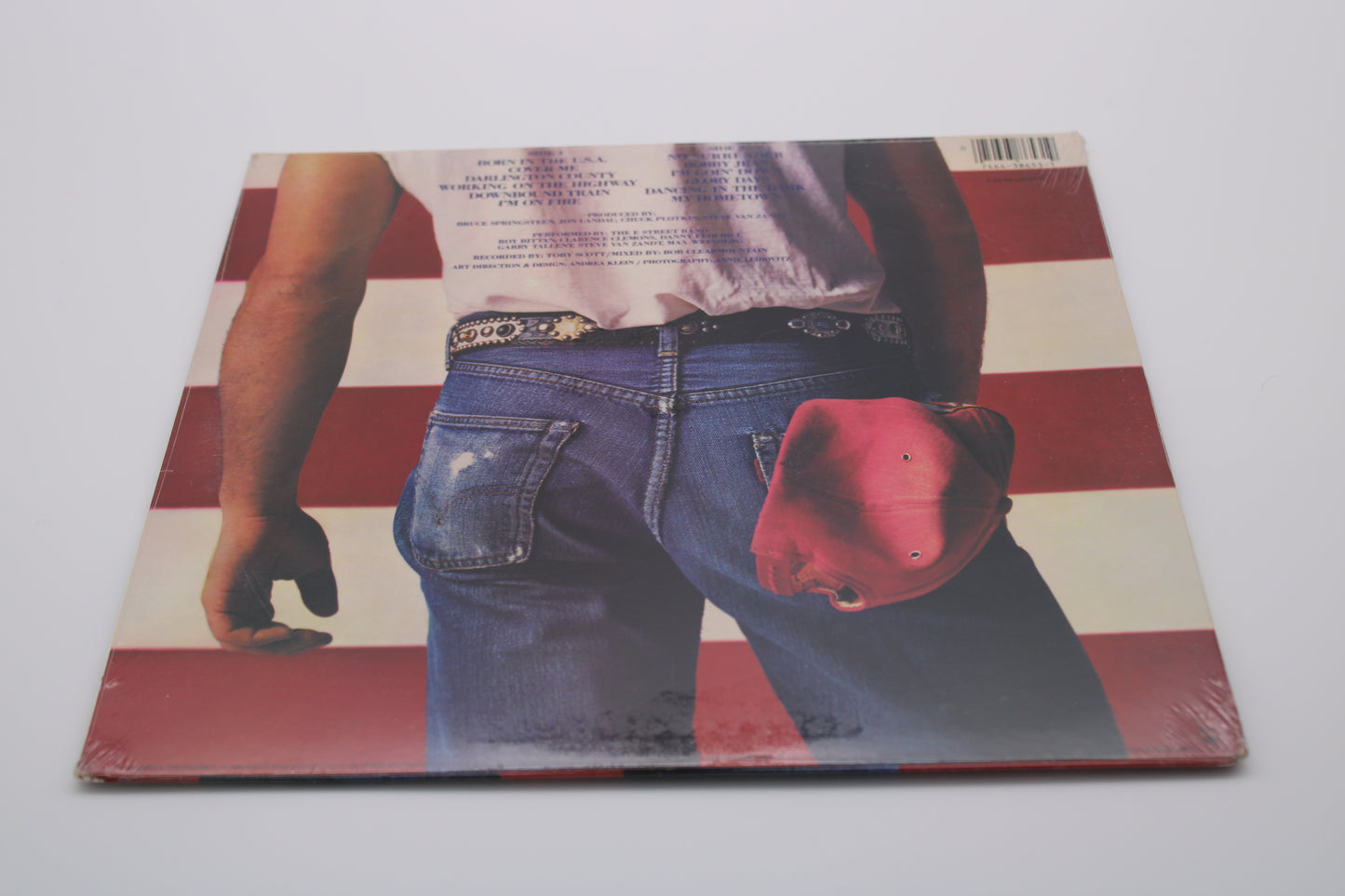 Bruce Springsteen SEALED Born in the USA Original Vinyl Sealed 1984 Release w/Black Hype Sticker