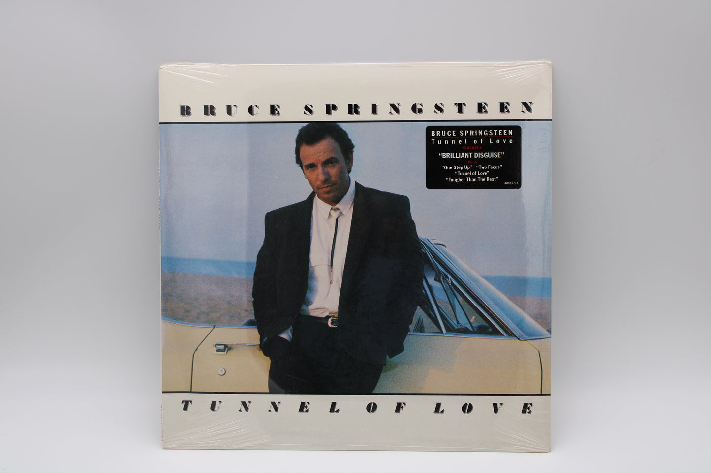 Bruce Springsteen SEALED Tunnel of Love 1987 Original Vinyl Album - Hype Sticker
