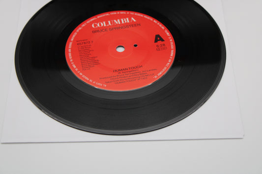 Bruce Springsteen 45 Record - Human Touch - Holland Import 1992 - NM