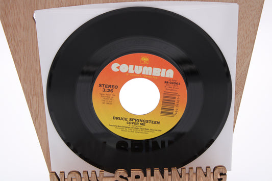 Bruce Springsteen - Cover Me & Jersey Girl  - 45 Record - Original from 1984 NM Condition
