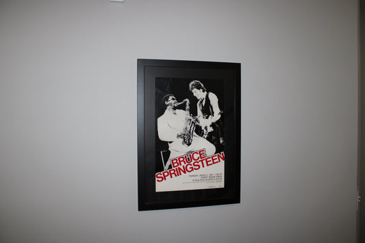 Bruce Springsteen Concert Tour Promotion Poster - SERIGRAPHICS 1981 - CA029