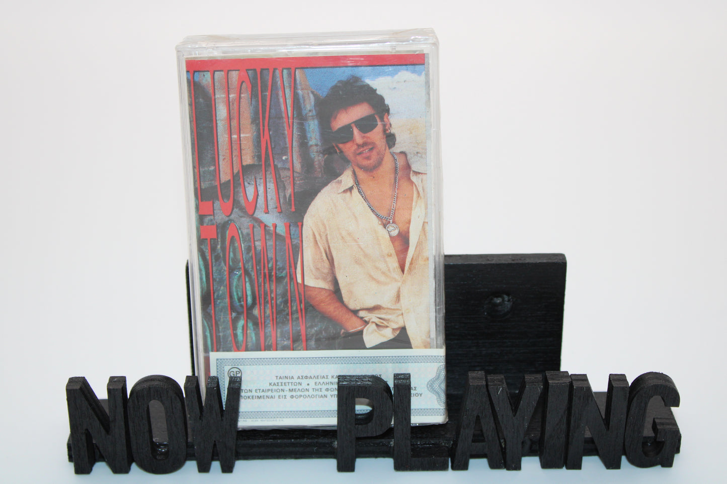 Bruce Springsteen SEALED/GREECE Lucky Town Original Sealed 1992 Cassette