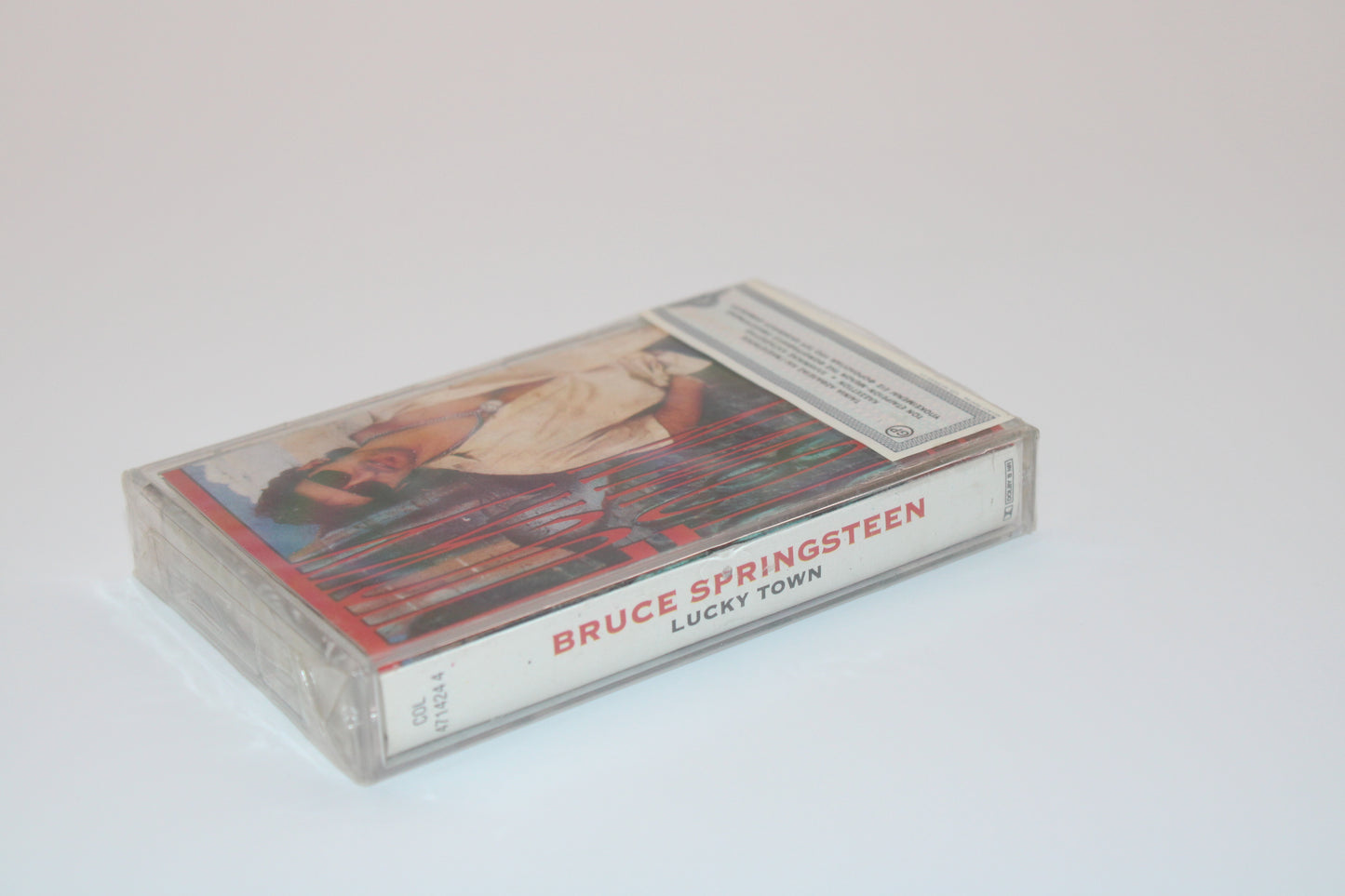 Bruce Springsteen SEALED/GREECE Lucky Town Original Sealed 1992 Cassette