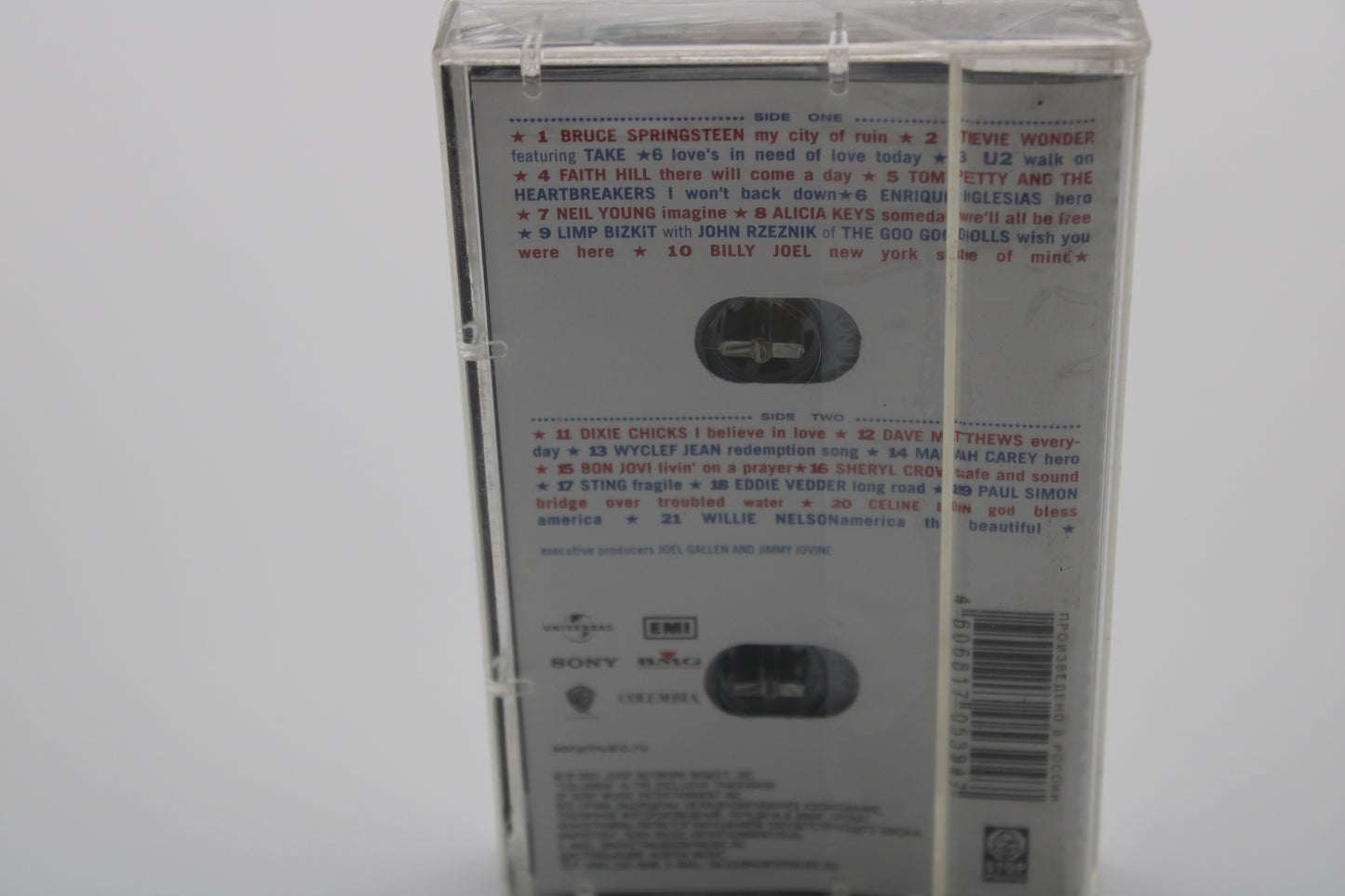 America: A Tribute To Heroes SEALED - Concert in Response to 9/11 - Original Cassette Import Russia