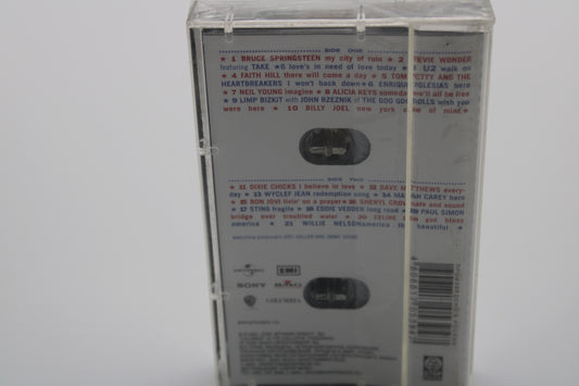 America: A Tribute To Heroes SEALED - Concert in Response to 9/11 - Original Cassette Import Russia