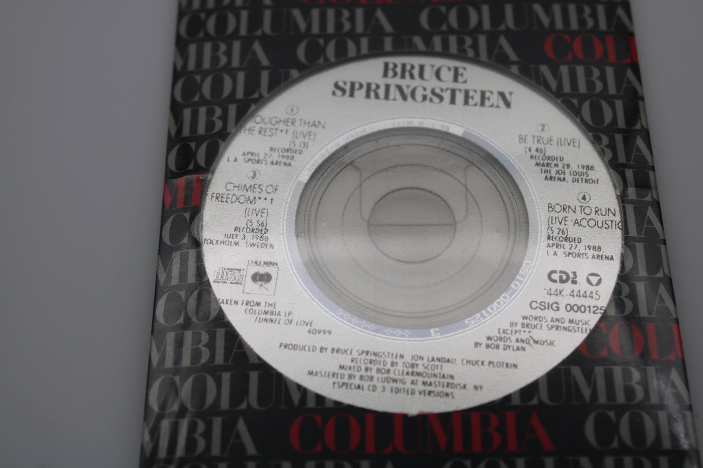 Bruce Springsteen SEALED Live in Concert 1988 CD3/Mini in Vertical Package – Sealed Collectible
