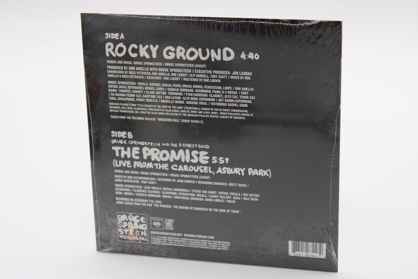 Bruce Springsteen SEALED The Promise (Live) and Rocky Ground - 7" Record Store Day - Sealed Collectible