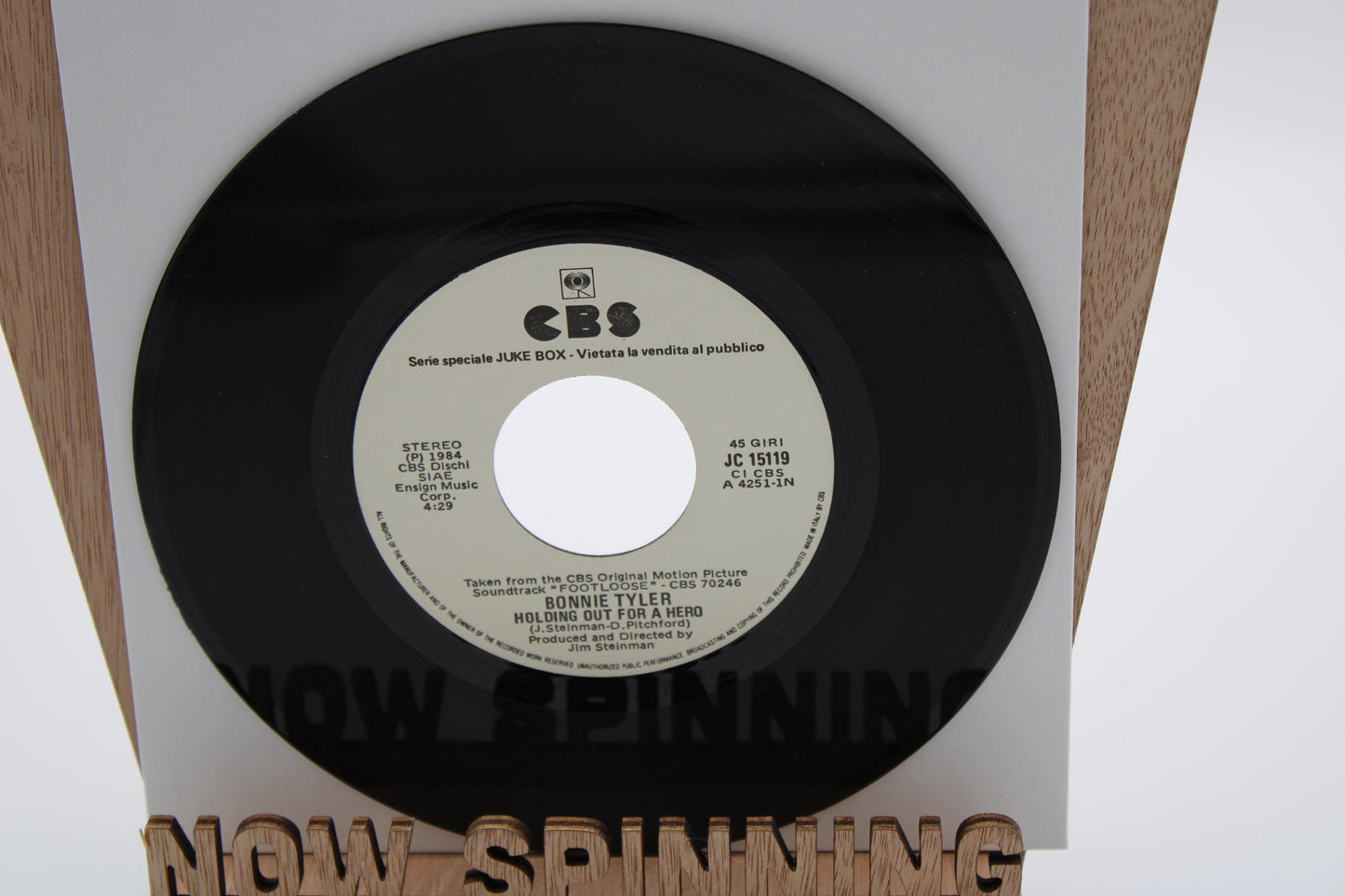 Bruce Springsteen 45 Record - Dancing in the Dark - Italy Import 1984 Original