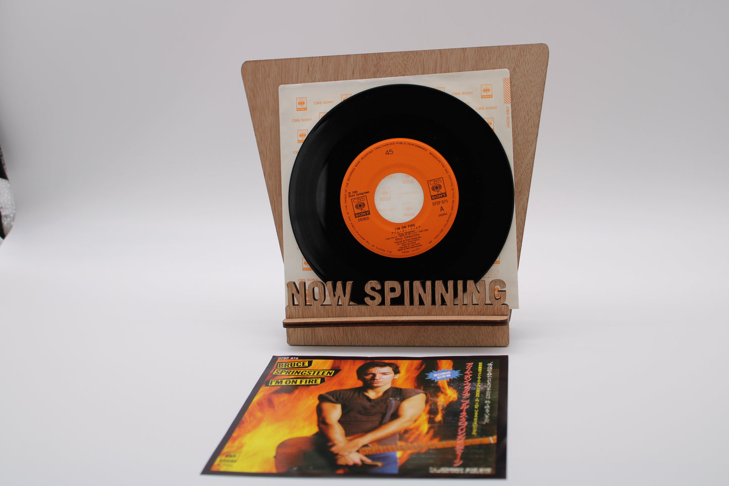 Bruce Springsteen - I'm On Fire - 45 Record Import Japan 1984 Near Mint