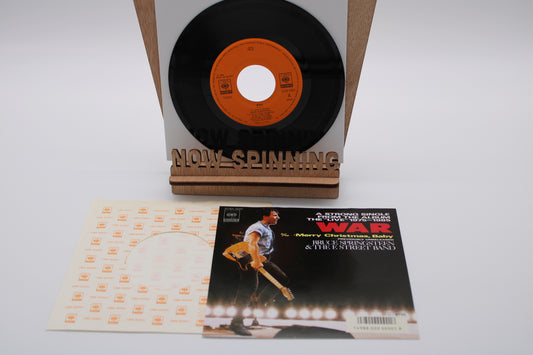 Bruce Springsteen -  War & Merry Christmas Baby - 45 Record Japan 1986 Near Mint
