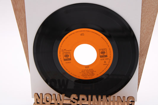 Bruce Springsteen -  War & Merry Christmas Baby - 45 Record Japan 1986 Near Mint