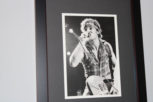 Bruce Springsteen - Born in the USA Tour 1985 concert Original Photograph New Custom Frame