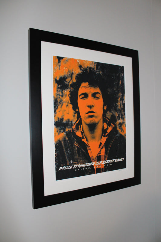Bruce Springsteen - Original Lithograph - The River Tour 2016 New Jersey - Collectible Limited Edition – Numbered