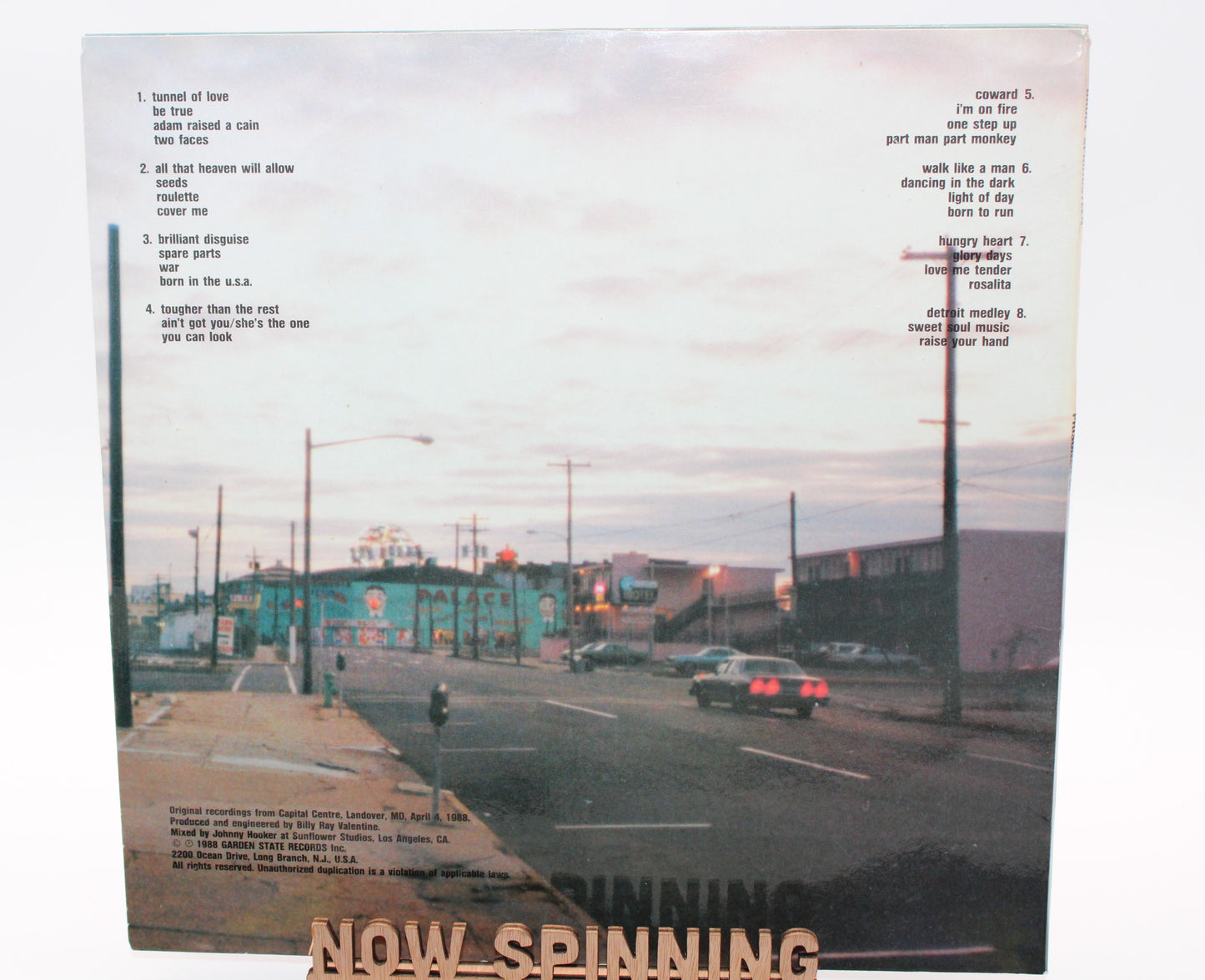 Bruce Springsteen - Prisoner of Love - 4 Vinyl LPs Live Capital Centre, Landover MD 4/4/1988 BLV