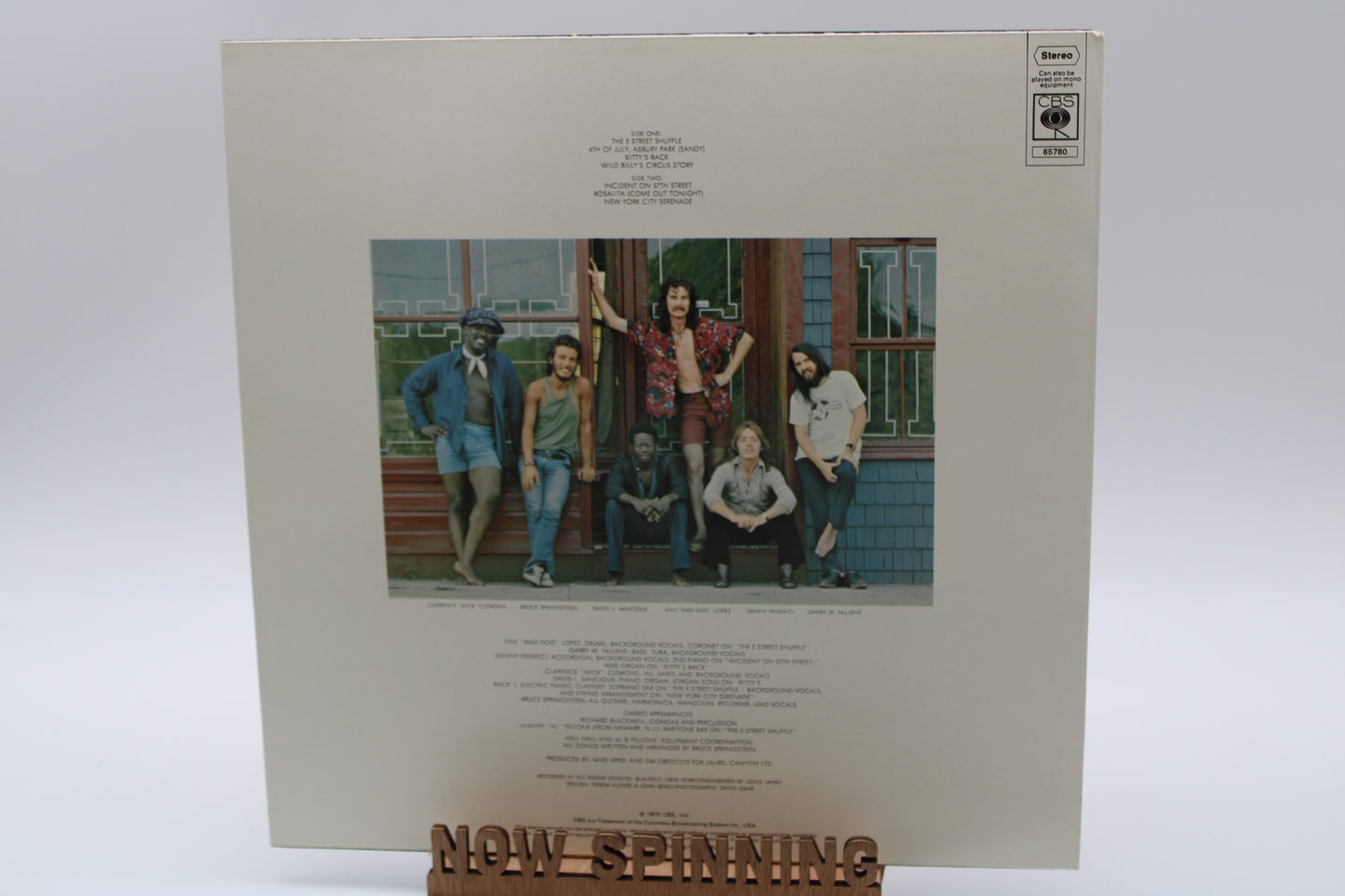 BRUCE SPRINGSTEEN 3-LP BOX SET VINYL CBS RECORDS: GREETINGS, WILD, BORN TO RUN 1980/UK IMPORT
