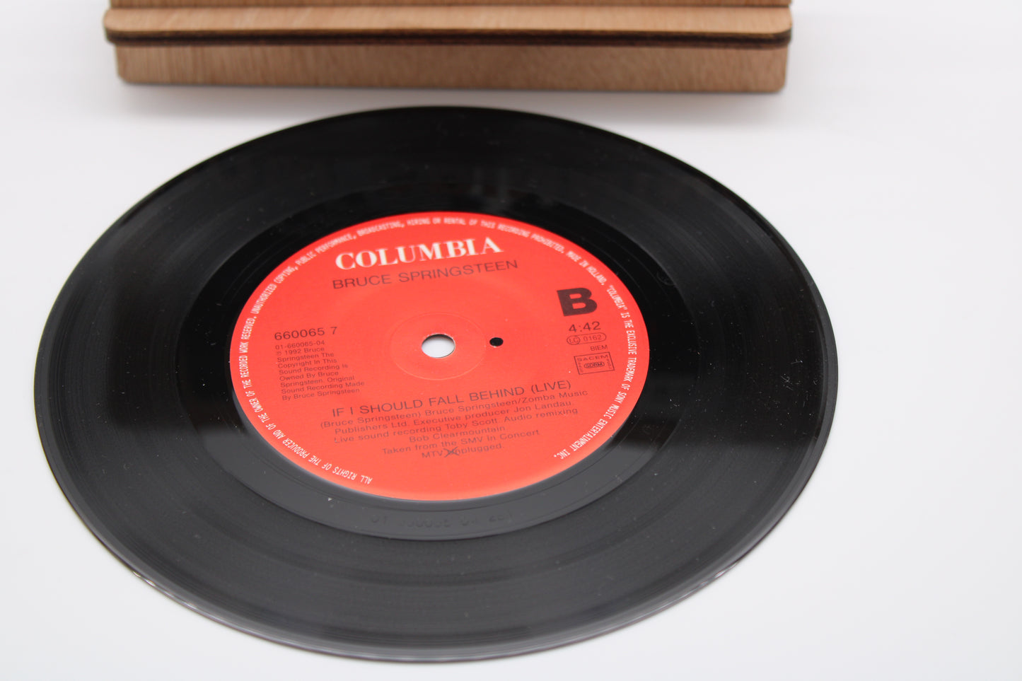 Bruce Springsteen - Streets of Philadelphia 1994 -UK Import 45 Record Picture Sleeve Near Mint