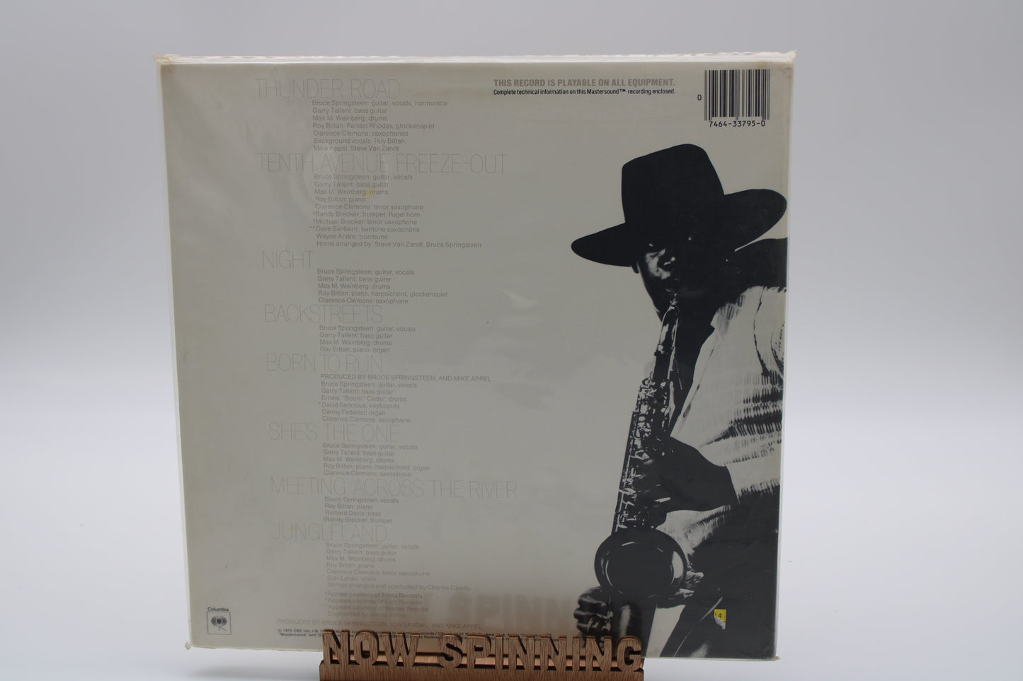 BRUCE SPRINGSTEEN - BORN TO RUN HALF SPEED MASTERED LP RECORD VINYL ALBUM NM