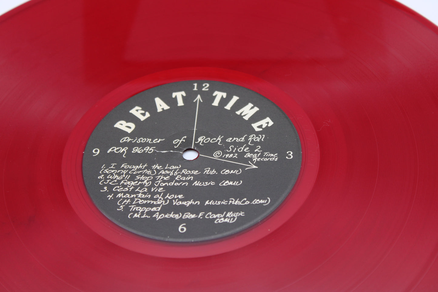 Bruce Springsteen - Prisoner of Rock 'n Roll - Unofficial RED Color Vinyl - Near Mint BLV