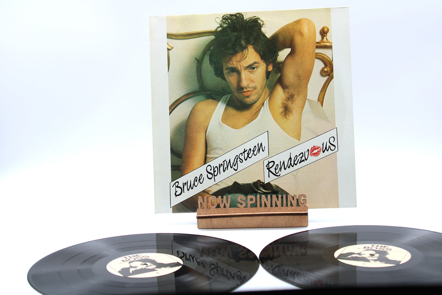 Bruce Springsteen RENDEZVOUS Vinyl 2 LPs LIVE 1974-1977 Import 1986 Unofficial BLV