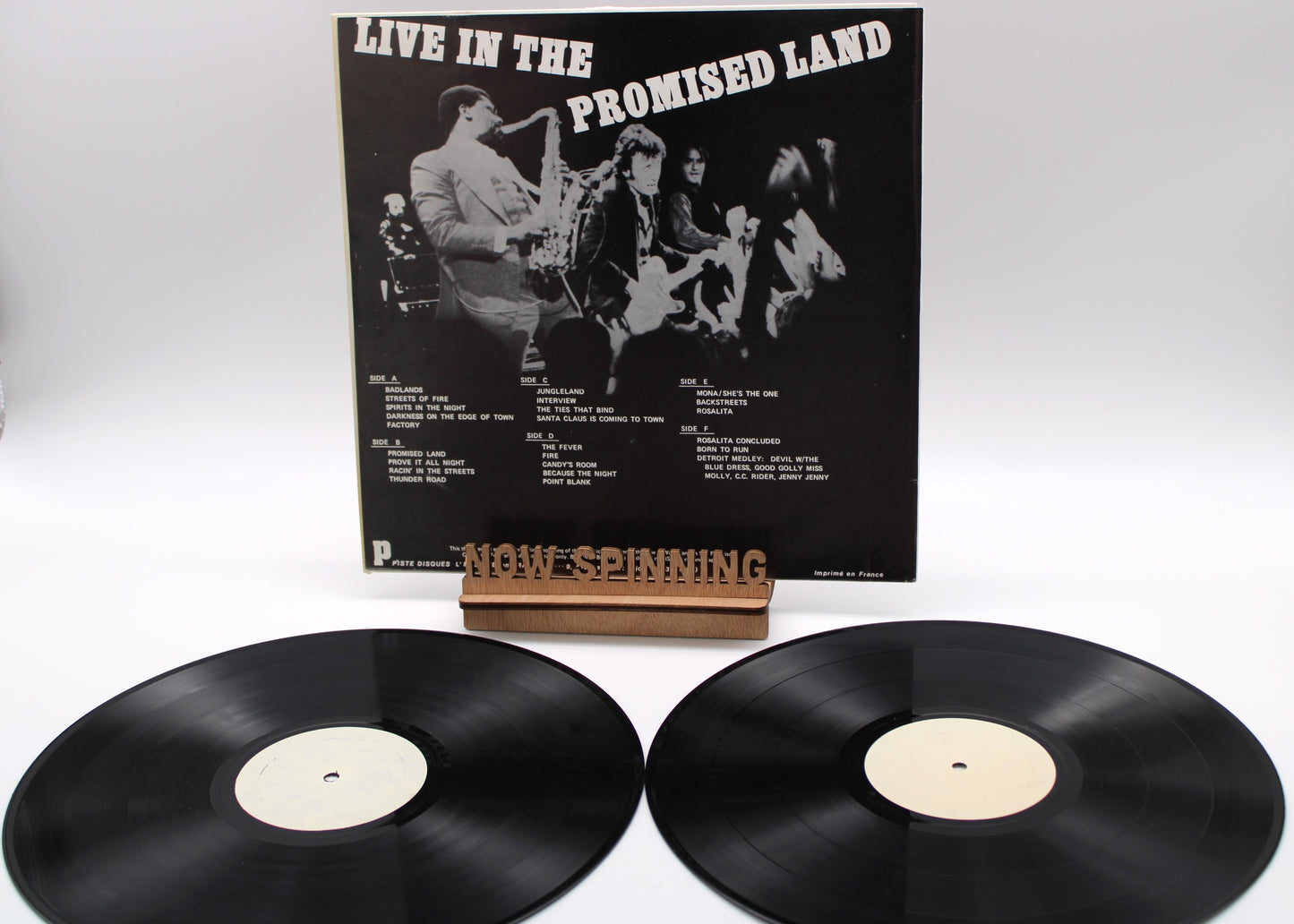 Bruce Springsteen & "E" Streeters – "Live In The Promised Land" 3LPs Winterland FRANCE IMPORT 1978 BLV