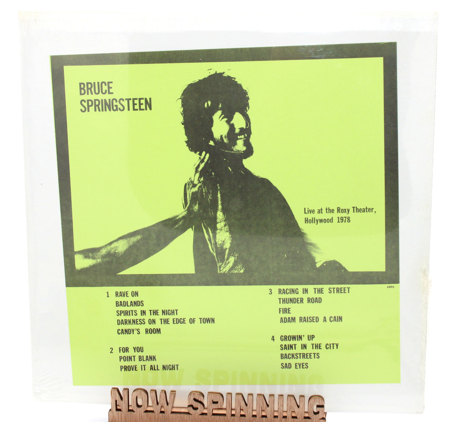 Bruce Springsteen - SEALED - Live at The Roxy Hollywood - 2LP Vinyl Records - Green insert - Sealed BLV