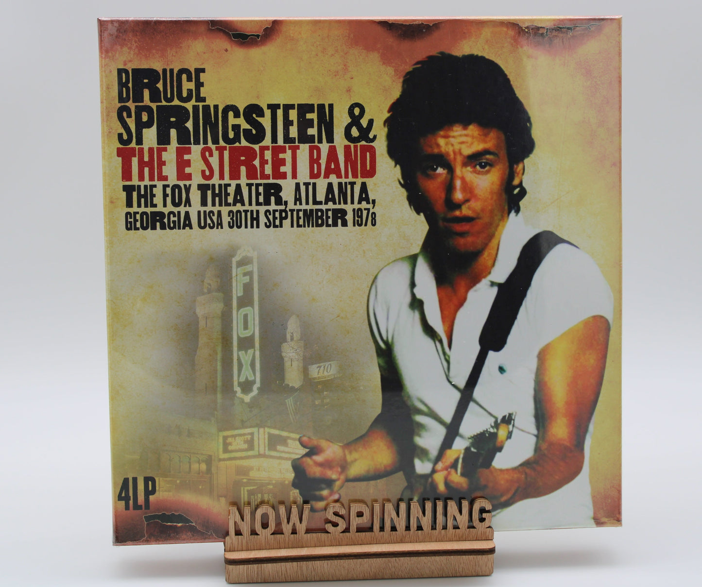 Bruce Springsteen SEALED 4 LPs Box - The Fox Theater, 1978 Unofficial, Darkness Tour
