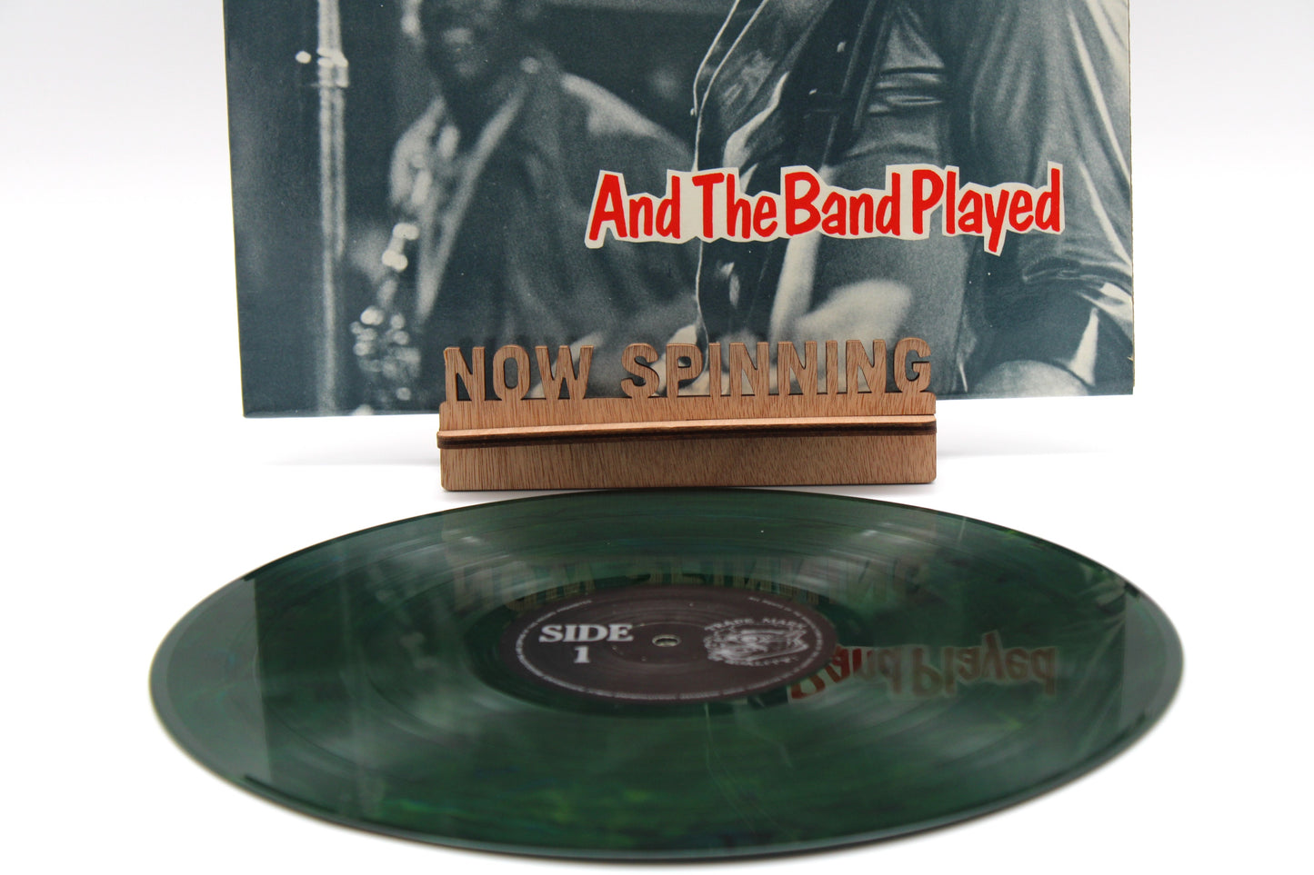 Bruce Springsteen "And The Band Played" Live The Agora, Cleveland 1974 GREEN COLOR Vinyl BLV