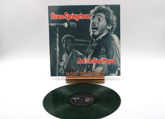Bruce Springsteen "And The Band Played" Live The Agora, Cleveland 1974 GREEN COLOR Vinyl BLV