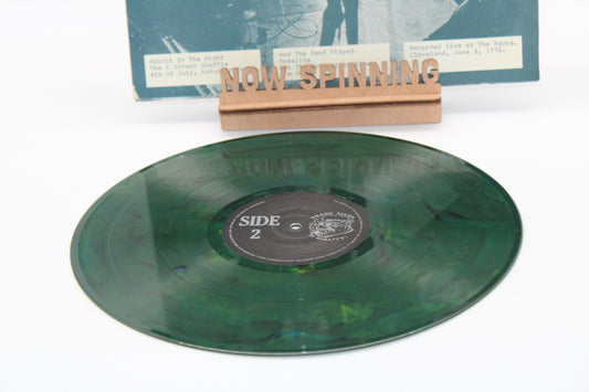 Bruce Springsteen "And The Band Played" Live The Agora, Cleveland 1974 GREEN COLOR Vinyl BLV