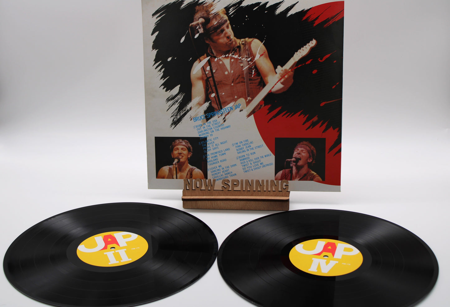 Bruce Springsteen "JA*P" - 3 LPs - Live in Tokyo, Japan Yoyogi Olympic Pool - 1985 Unofficial Vinyl