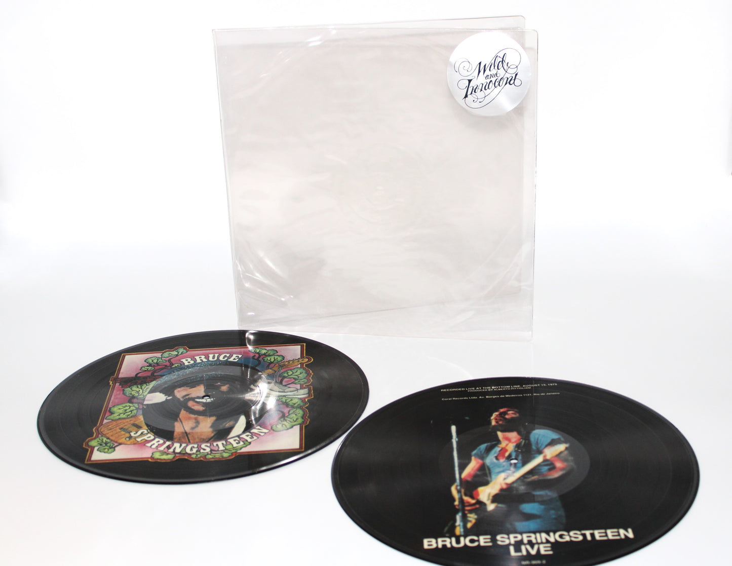 Bruce Springsteen - LIVE Wild and Innocent - Picture Vinyl 2LPs Extremely Rare - BLV