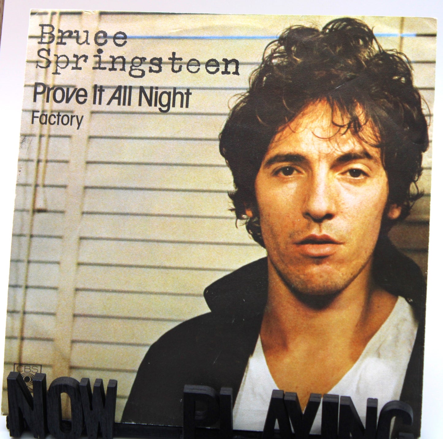 Bruce Springsteen & ESB – Rare German collection of 45s Blitzinformation 7" Promo 45 Records
