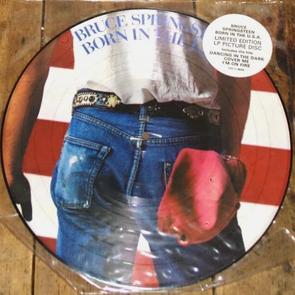 Bruce Springsteen Born in the USA LP Vinyl 12” Picture Disc LTD. Edition Collectible