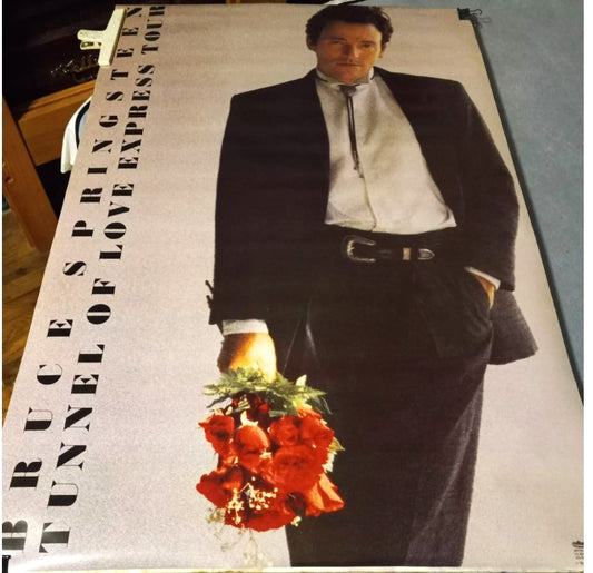 Bruce Springsteen TUNNEL OF LOVE Limited Edition Original Poster 1988